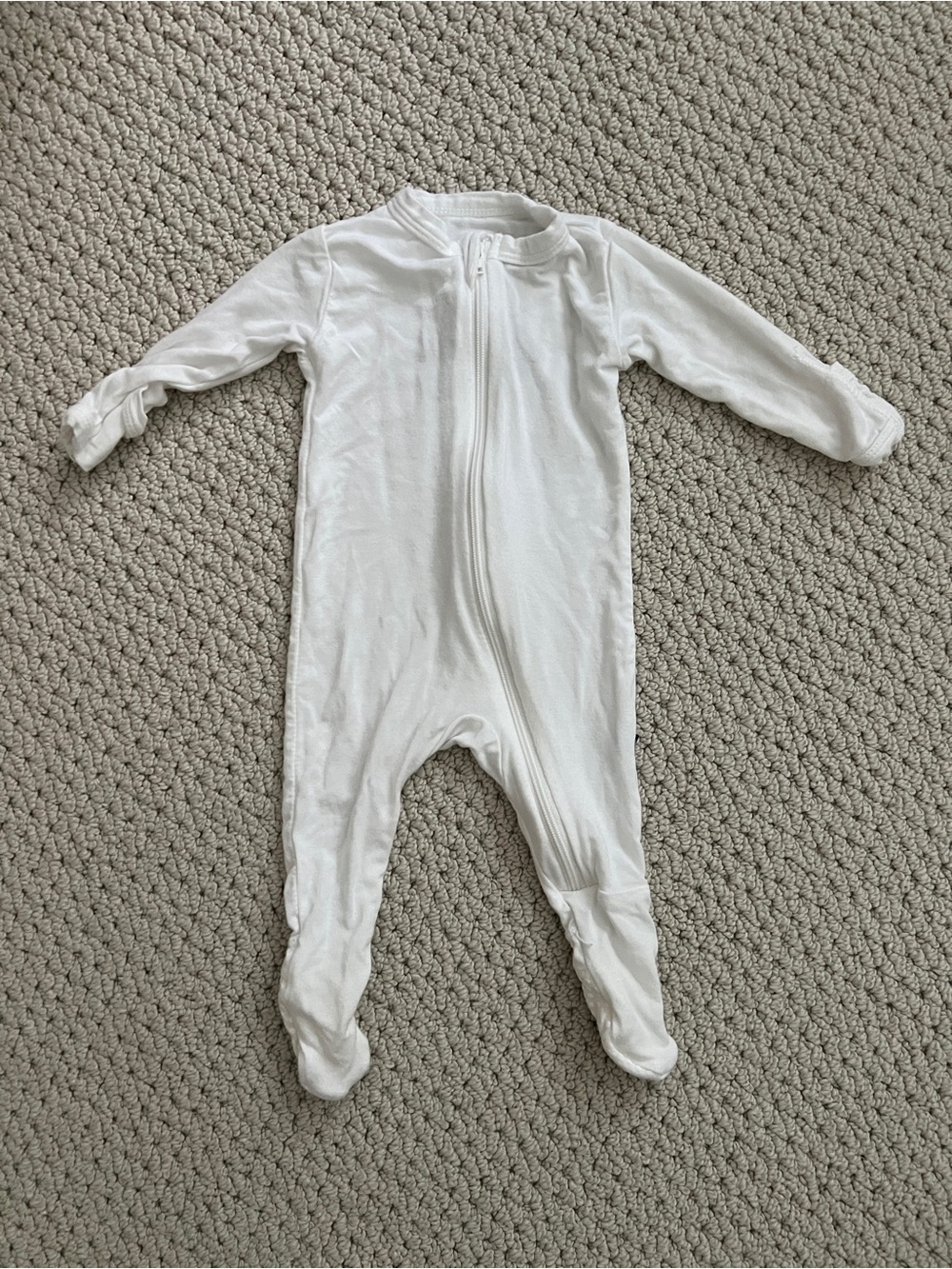 Kickee Pants White Footed Jammies